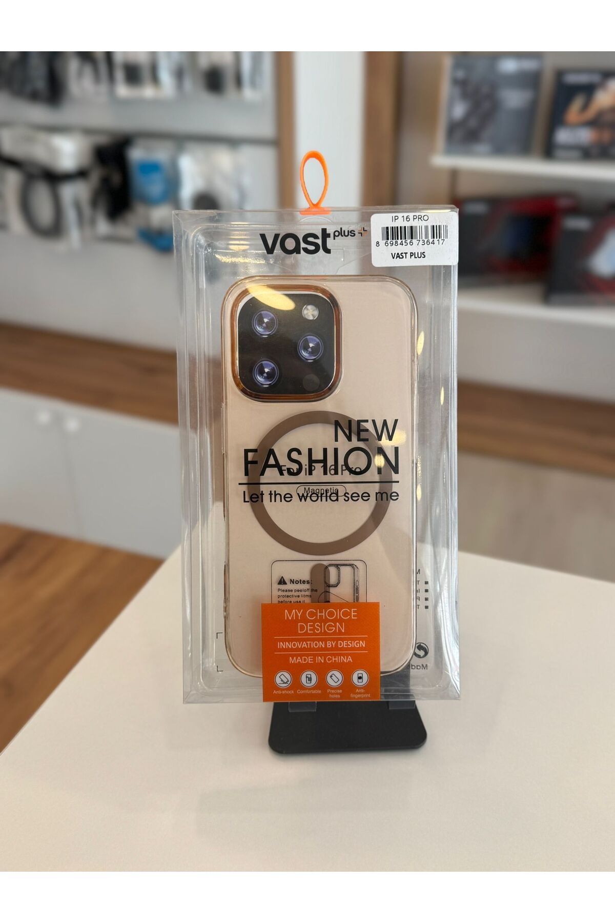 Case iphone 16 pro uyumlu magsafeli sert mika kılıf