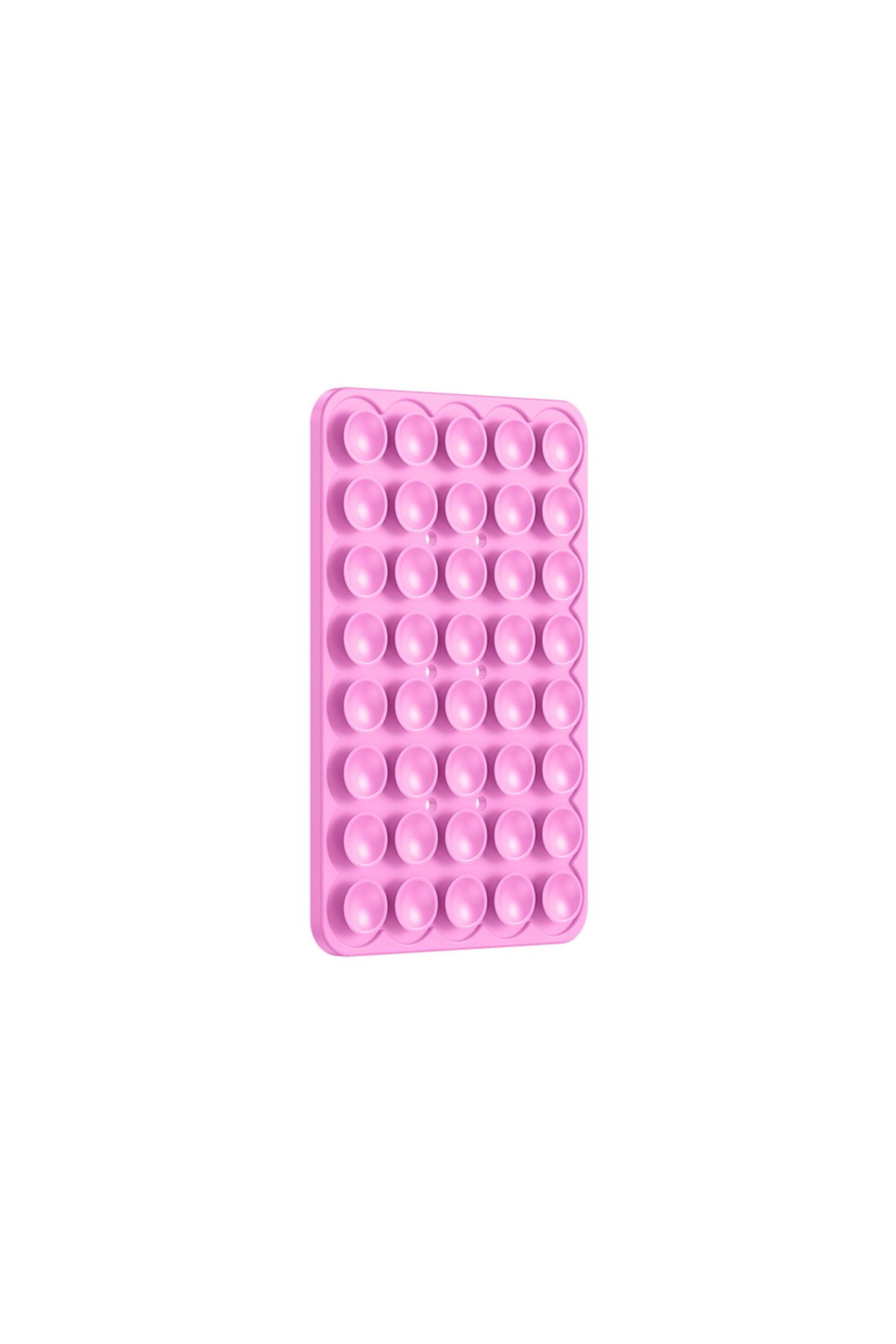 HTstore Kare Öpücük 01 Silikon Telefon Tutucu-Pembe
