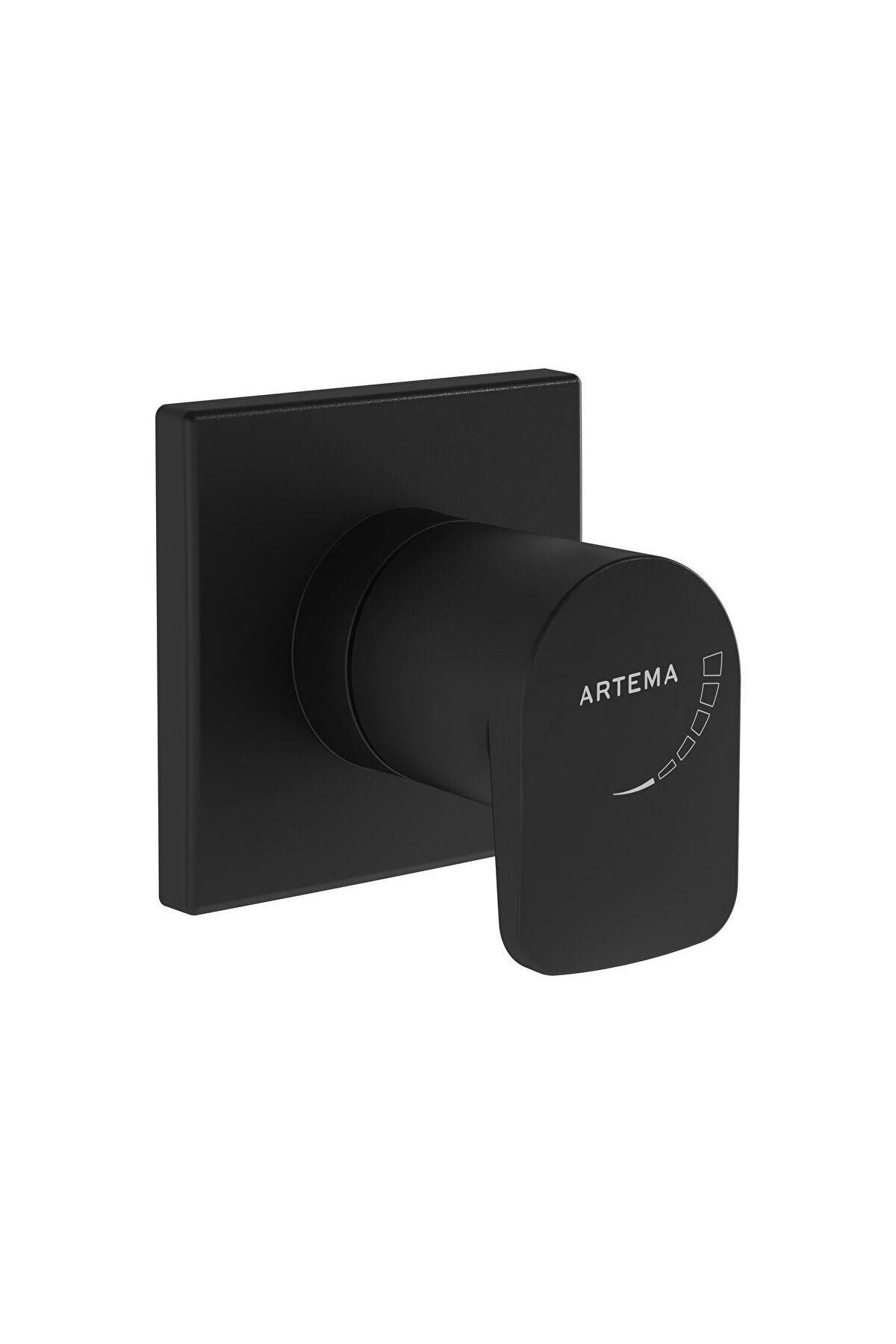 VitrA VİTRA A4272936 Root Square Ankastre Stop Valf Siyah