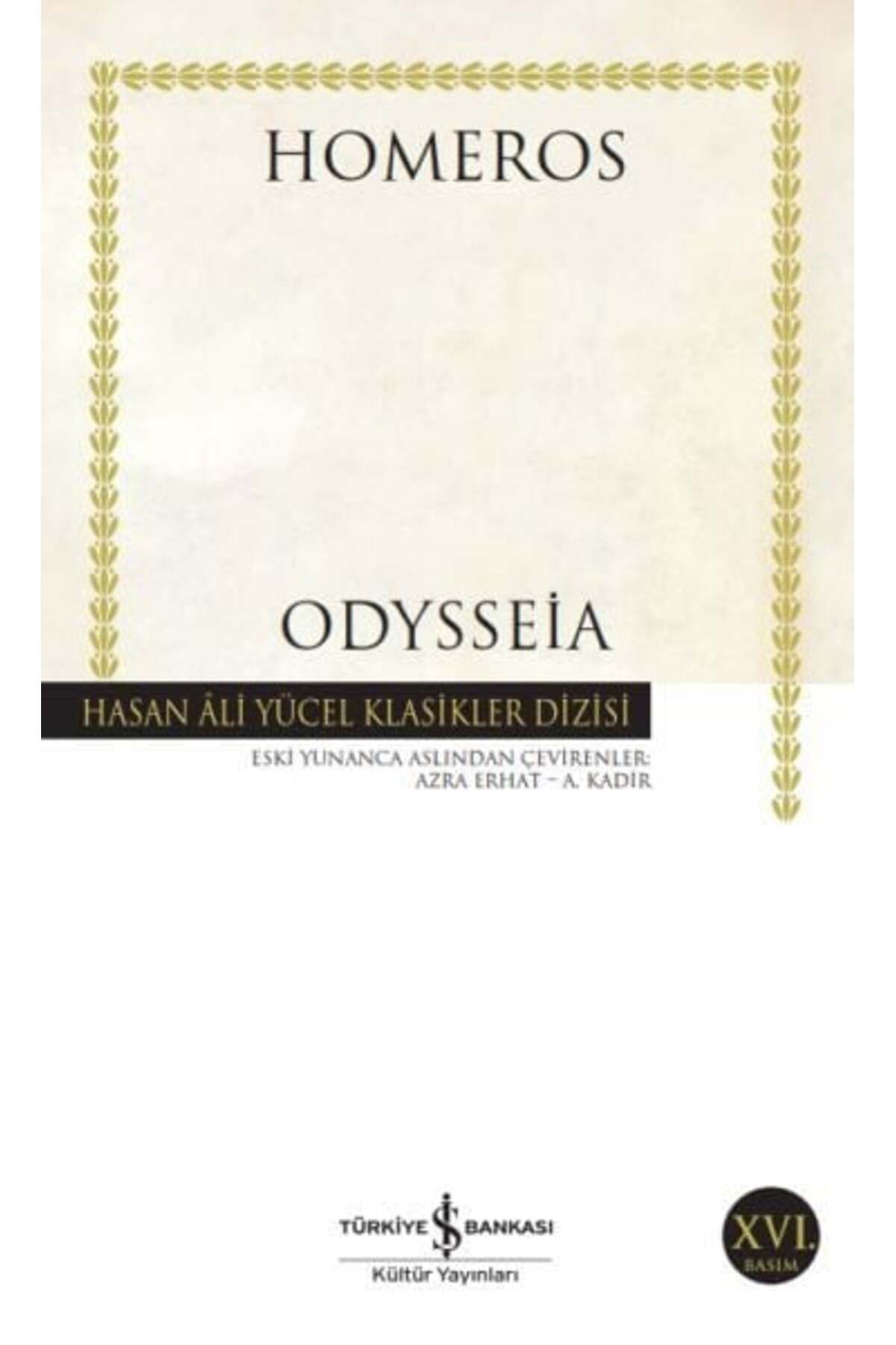 Destek Yayınları Odysseia Hasan Ali Yücel Klasikleri