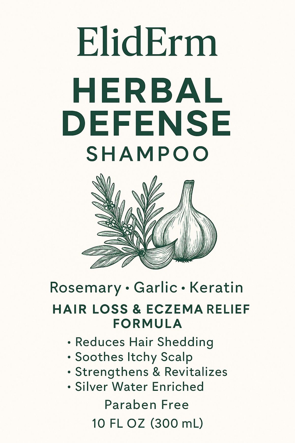 ELİDERM HERBAL DEFENSE SHAMPOO