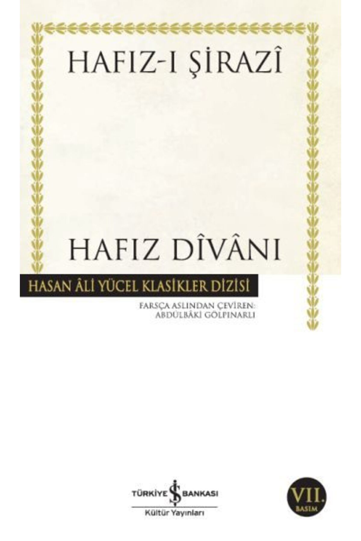 Destek Yayınları Hafız Divanı Hasan Ali Yücel Klasikleri