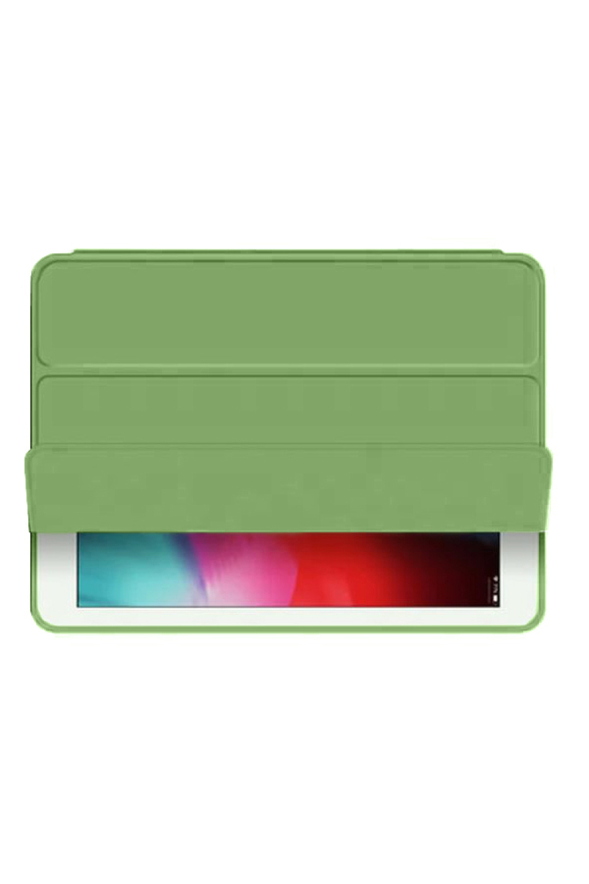 REDz Accessories-Flip protective case for Apple iPad 10.2", iPad 2019/2020/2021, Book, Green 4