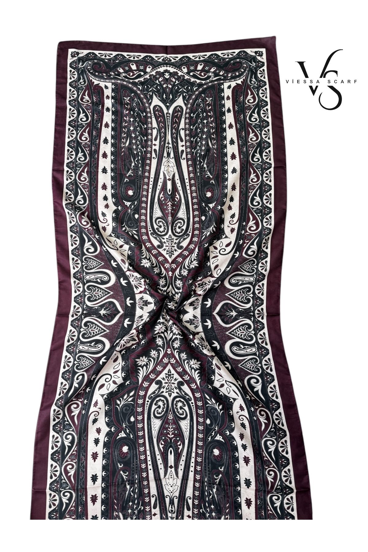 VİESSA SCARF CANLI ETNİK DESEN ŞAL