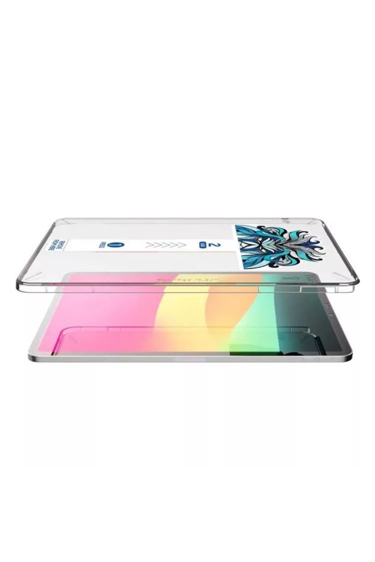 REDz Accessories-M+Tools Lito Mounter Film, Apple iPad Pro 11” series (2020/2021/2022) 9H, Tempered Glass, Clear 3