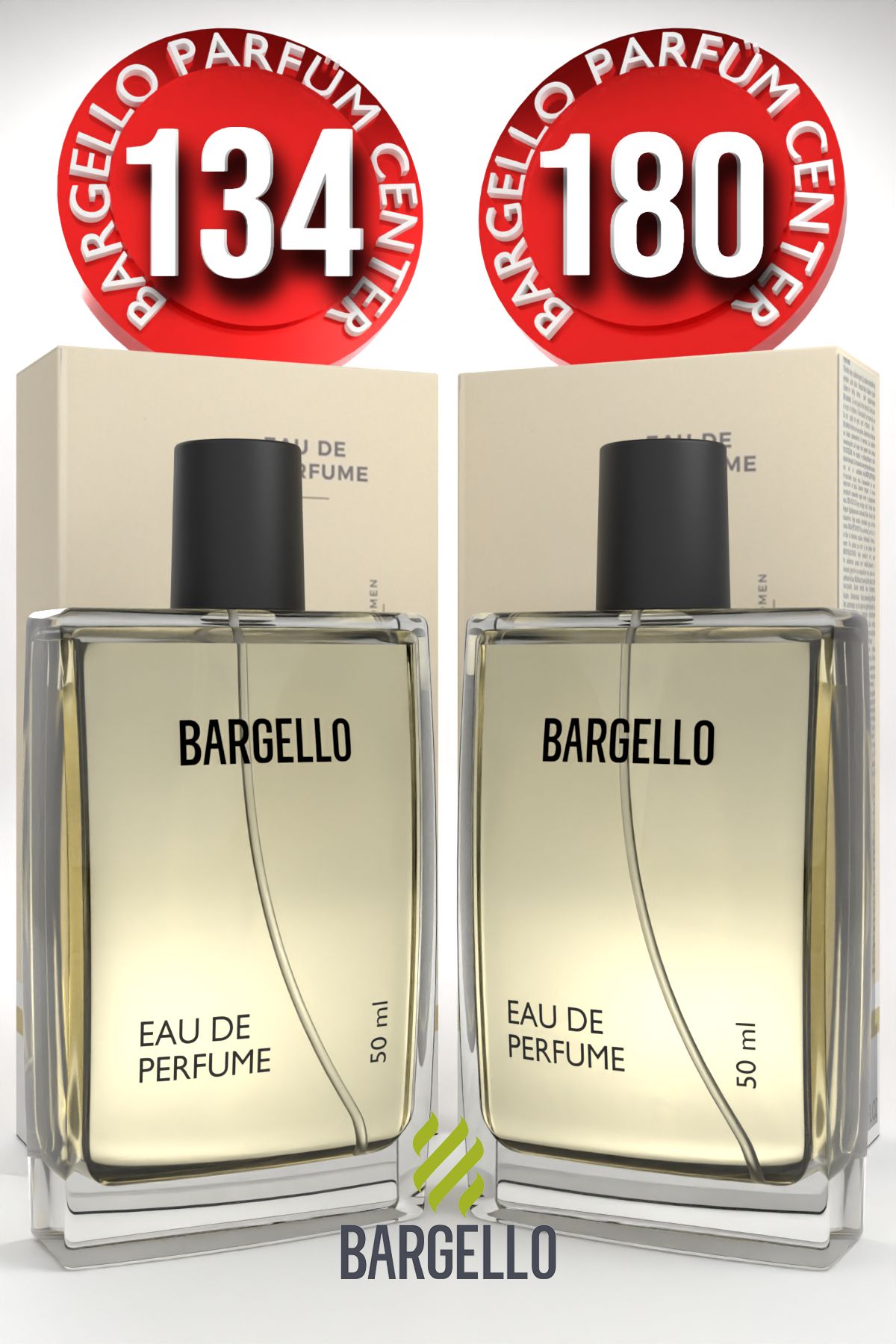 Bargello 134 Kadın Parfüm Oriental 50 ML EDP + Bargello 180 Kadın Parfüm Floral 50 ML EDP