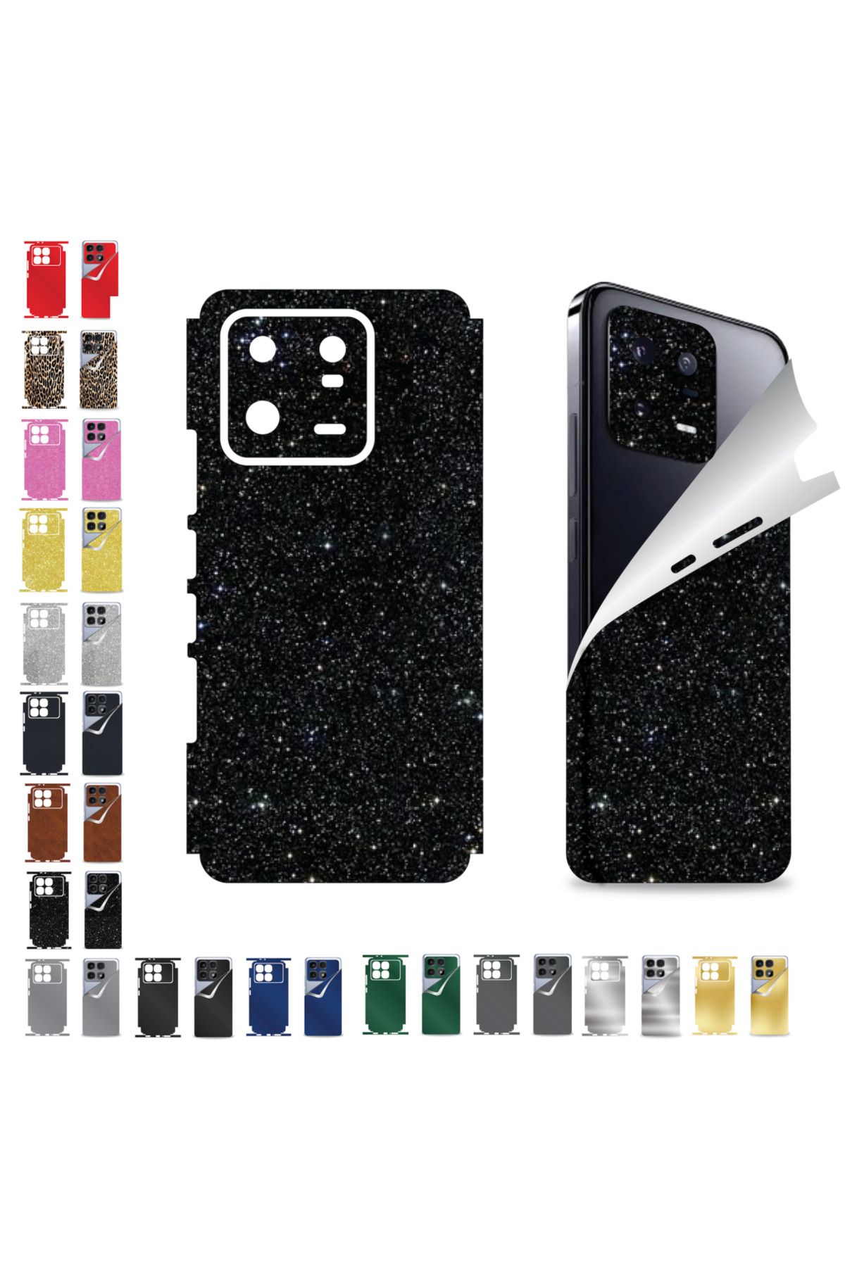 Bowie Xiaomi Mi 13 Pro için uyumlu 360 full arka ve yan kaplama koruma sticker - 16 FARKLI RENK