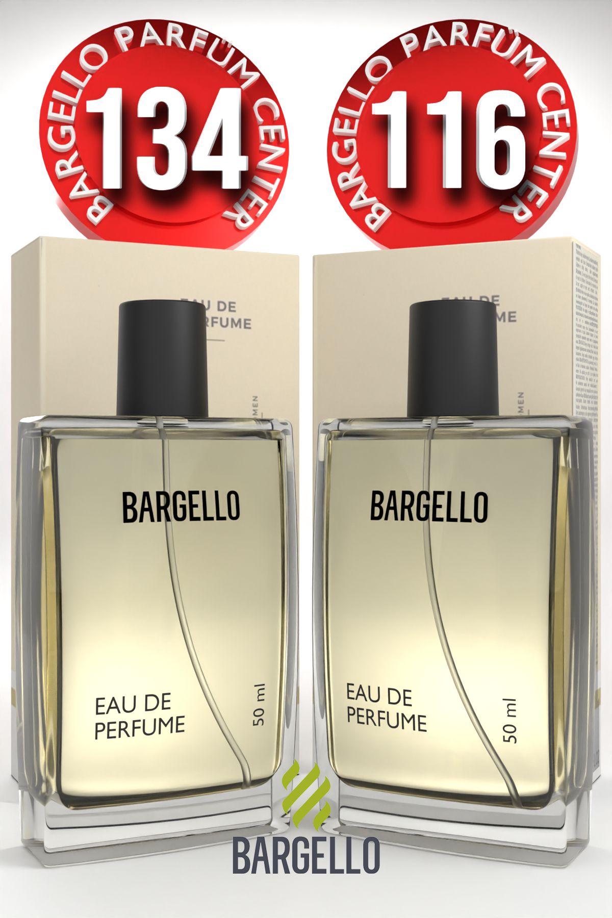 Bargello 134 Kadın Parfüm Oriental 50 ML EDP + Bargello 116 Kadın Parfüm Floral 50 ML EDP
