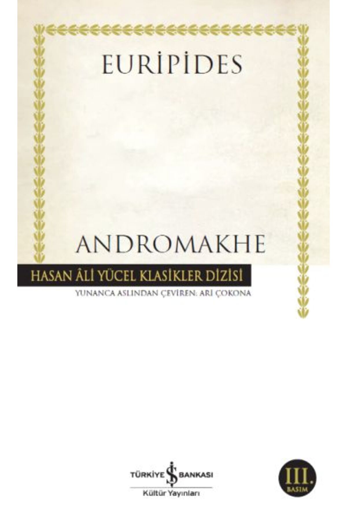 Destek Yayınları Andromakhe Hasan Ali Yücel Klasikleri