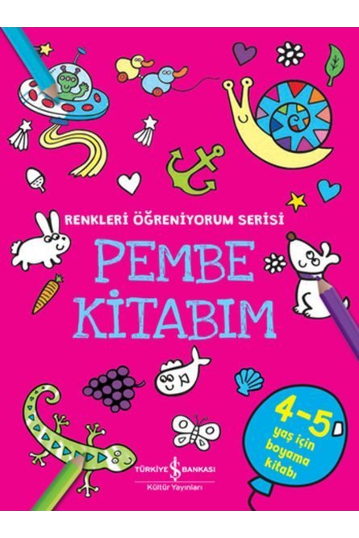 Destek Yayınları Pembe Kitabım Renkler Öğreniyorum Serisi