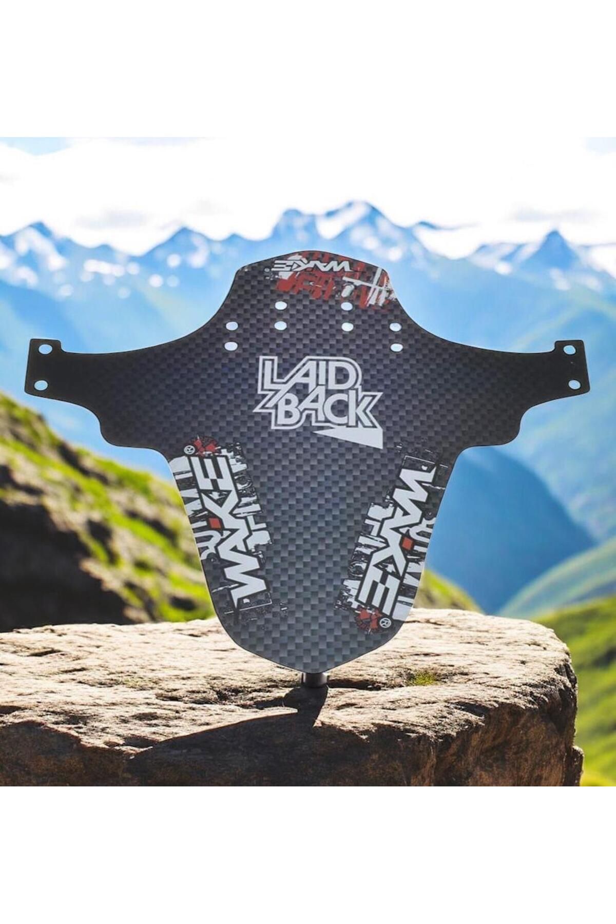 SARİSSA BİSİKLET Wake Mtb Bisiklet Çamurluk Trekking Ön Veya Arkaya Takılabilir 4 Adet Cırt Kelepçe
