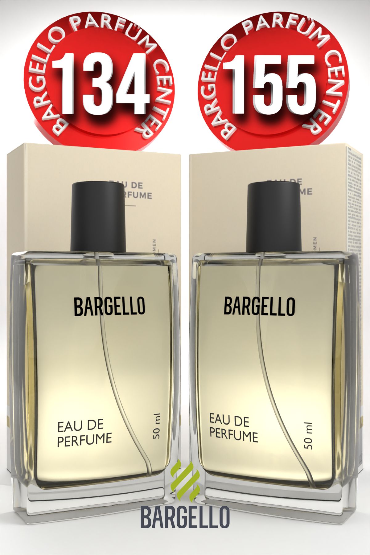 Bargello 134 Kadın Parfüm Oriental 50 ML EDP + Bargello 155 Kadın Parfüm Floral 50 ML EDP