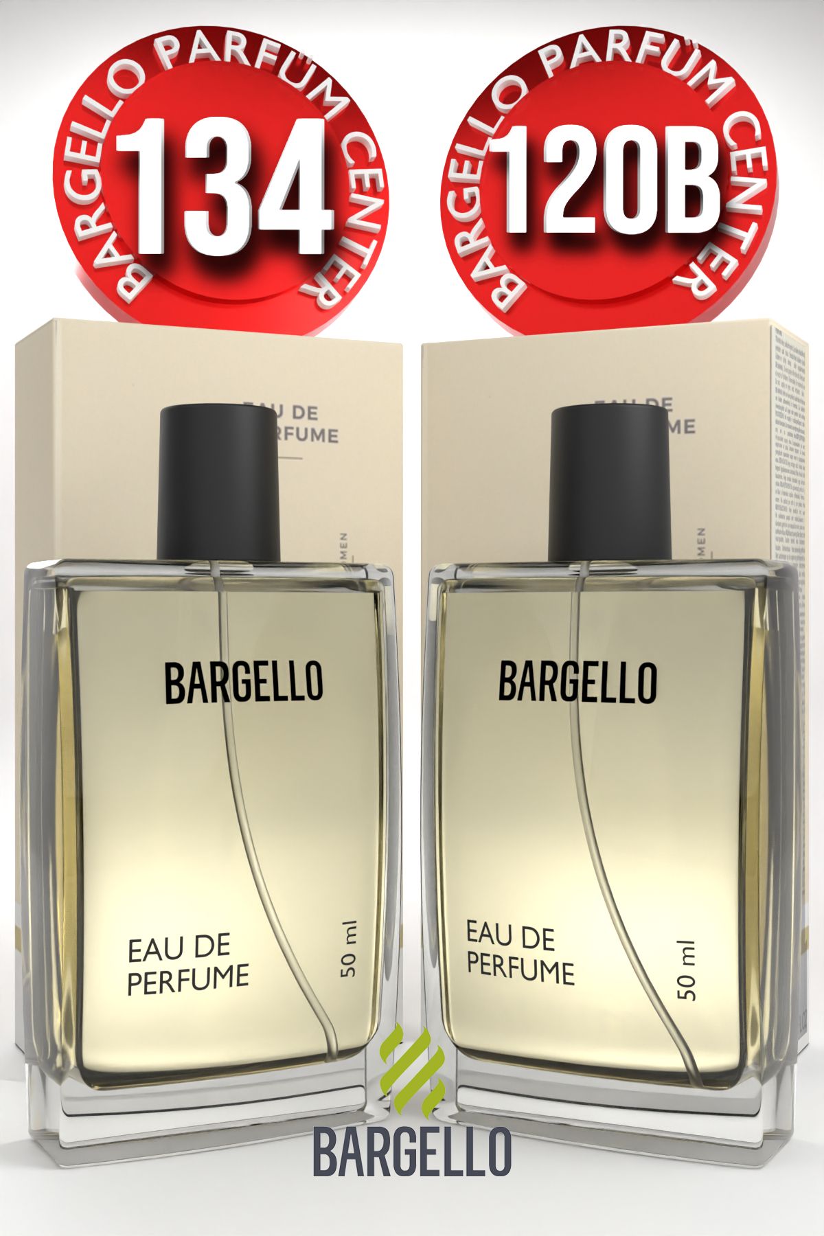 Bargello 134 Kadın Parfüm Oriental 50 ML EDP + Bargello 120B Kadın Parfüm Floral 50 ML EDP