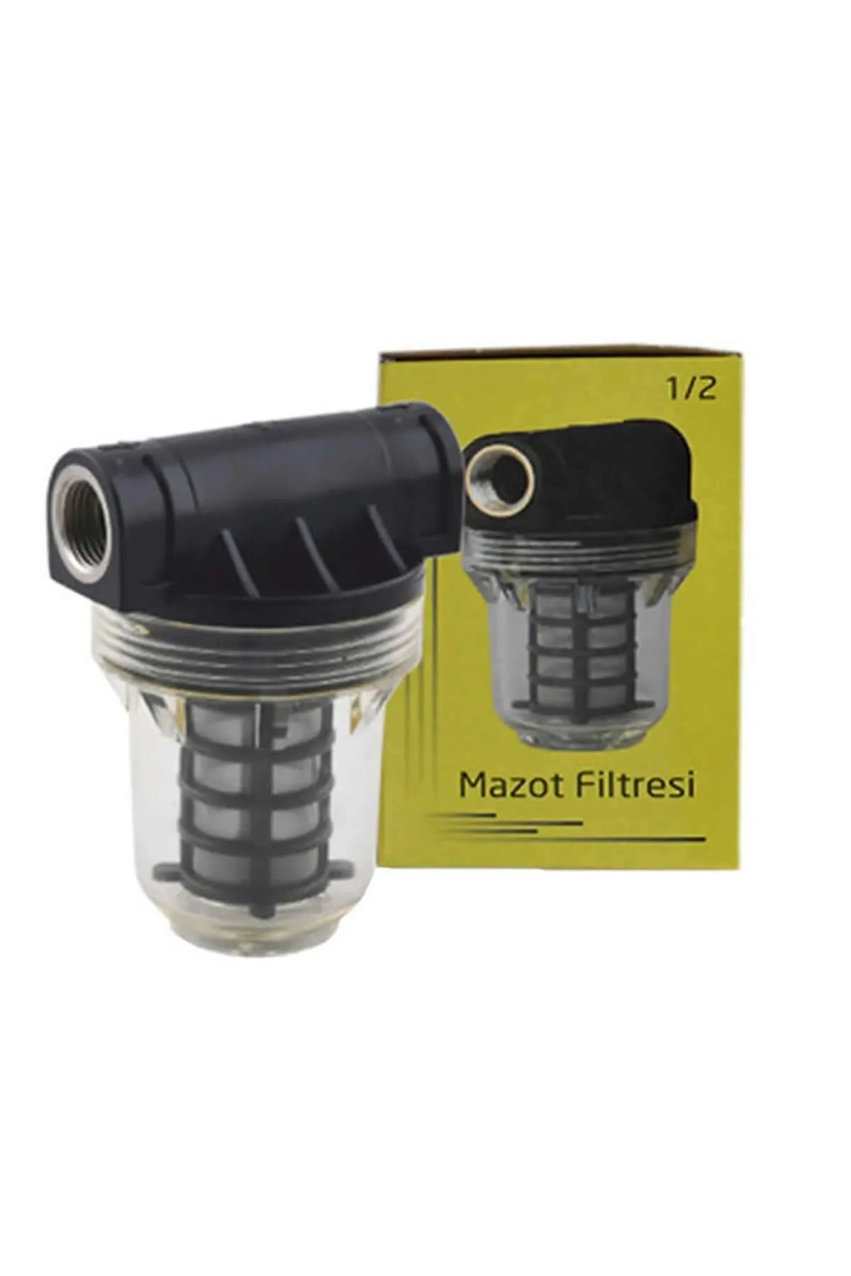 Filter Store Yıkanabilir Paslanmaz Küçük Tip Mazot Süzme Filtresi 1/2"