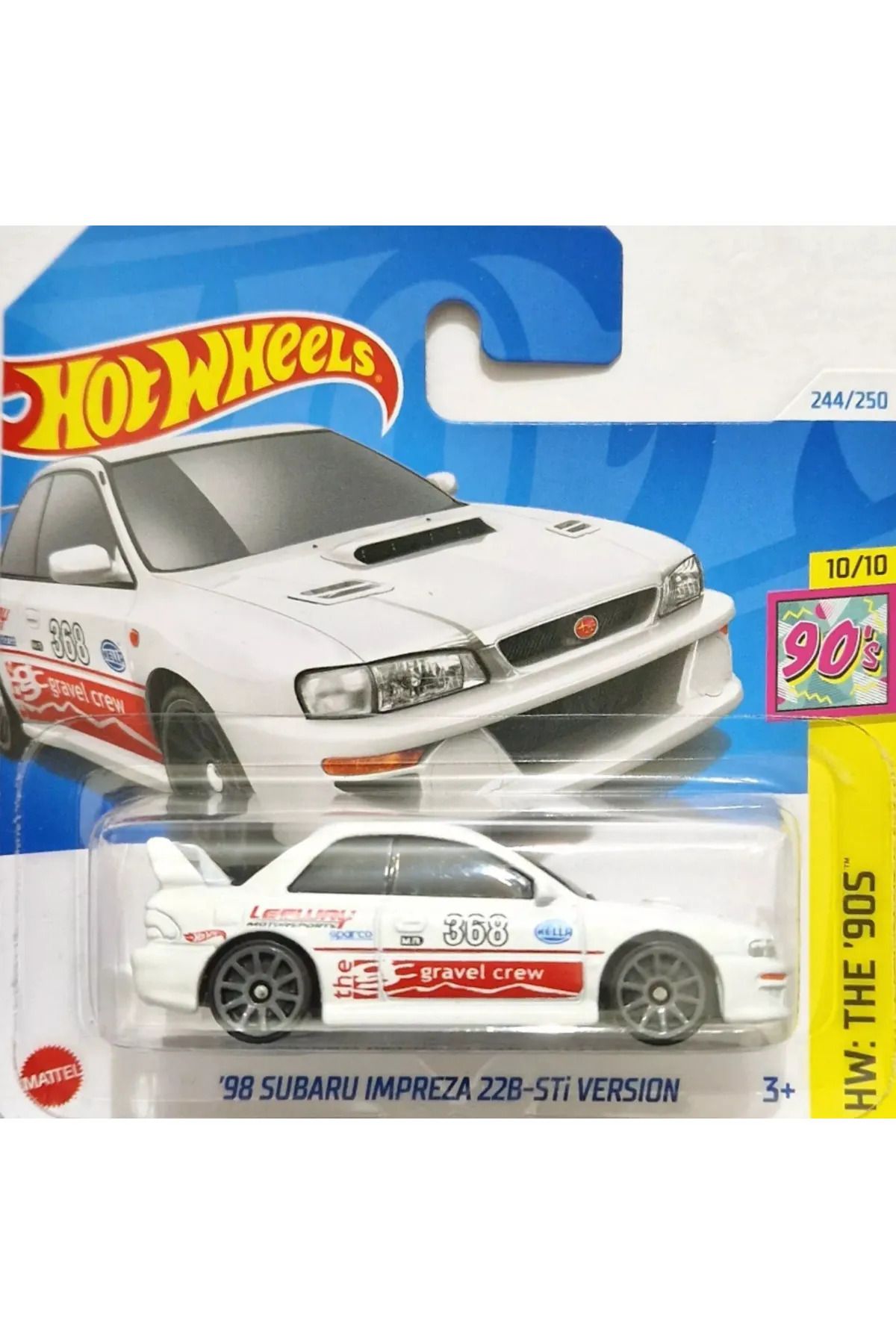 HOT WHEELS '98 Subaru Impreza 22B-STi Version Hot Wheels