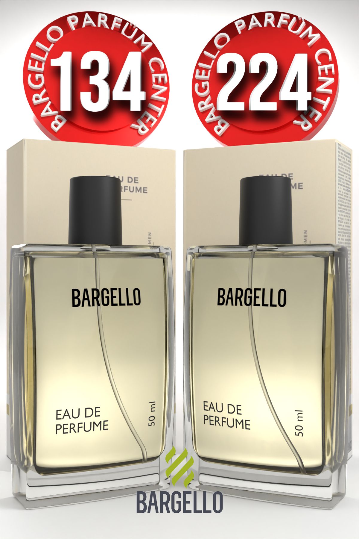 Bargello 134 Kadın Parfüm Oriental 50 ML EDP + Bargello 224 Kadın Parfüm Floral 50 ML EDP