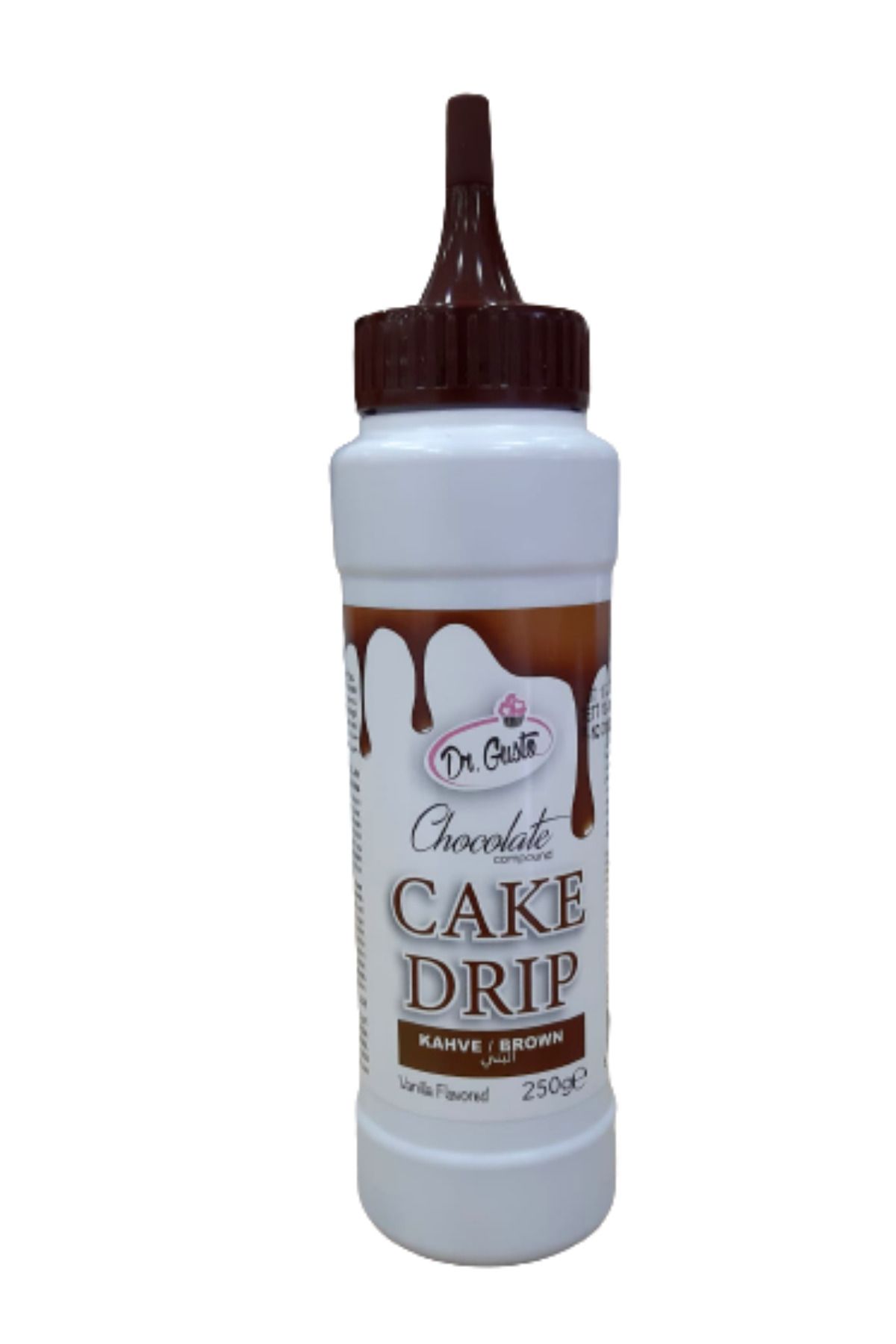 PASTRY PLANET Cake Drip 250 Gr [Kahverengi]