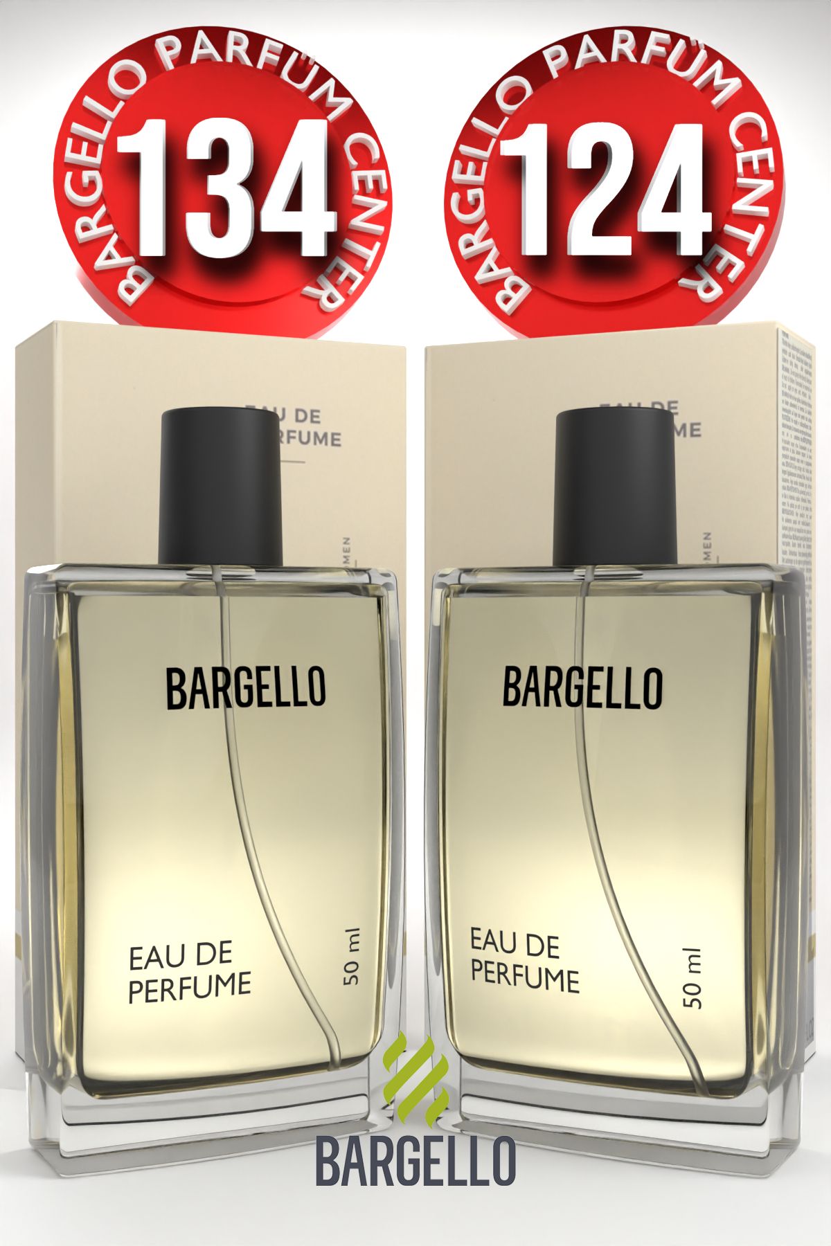 Bargello 134 Kadın Parfüm Oriental 50 ML EDP + Bargello 124 Kadın Parfüm Floral 50 ML EDP