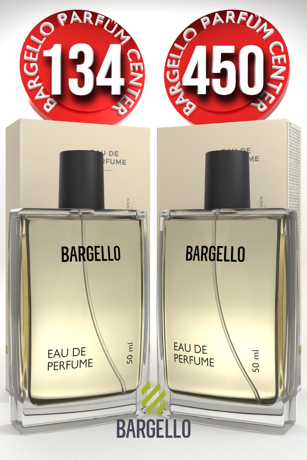 Bargello 134 Kadın Parfüm Oriental 50 ML EDP + Bargello 450 Kadın Parfüm Floral 50 ML EDP