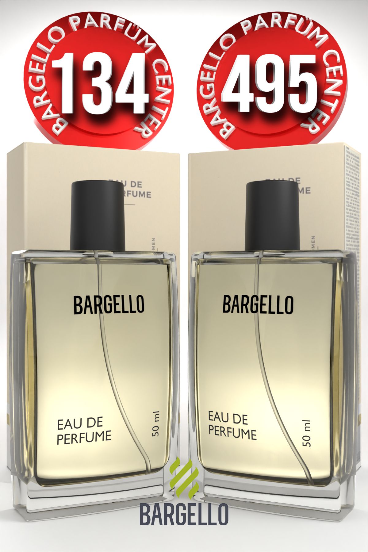 Bargello 134 Kadın Parfüm Oriental 50 ML EDP + Bargello 495 Kadın Parfüm Floral 50 ML EDP