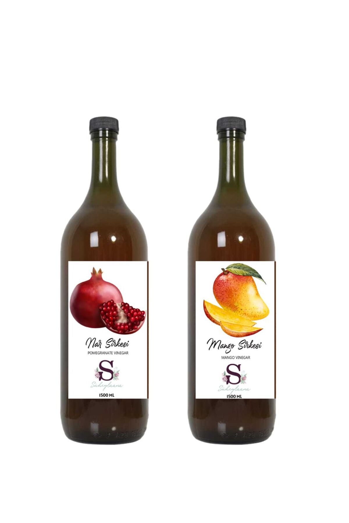 Süheylaana Doğal Nar Sirkesi 1500 Ml - Doğal Mango Sirkesi 1500 Ml