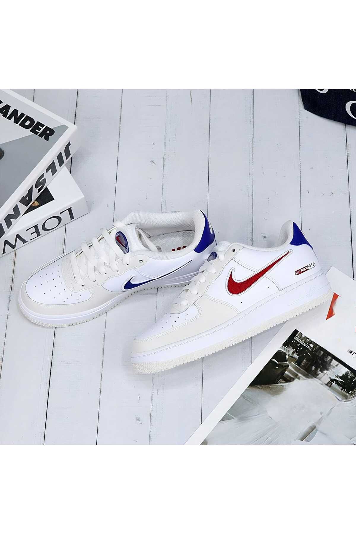 Nike Air Force 1 Lv8 Beyaz Çocuk Günlük Stil Spor Ayakkabı