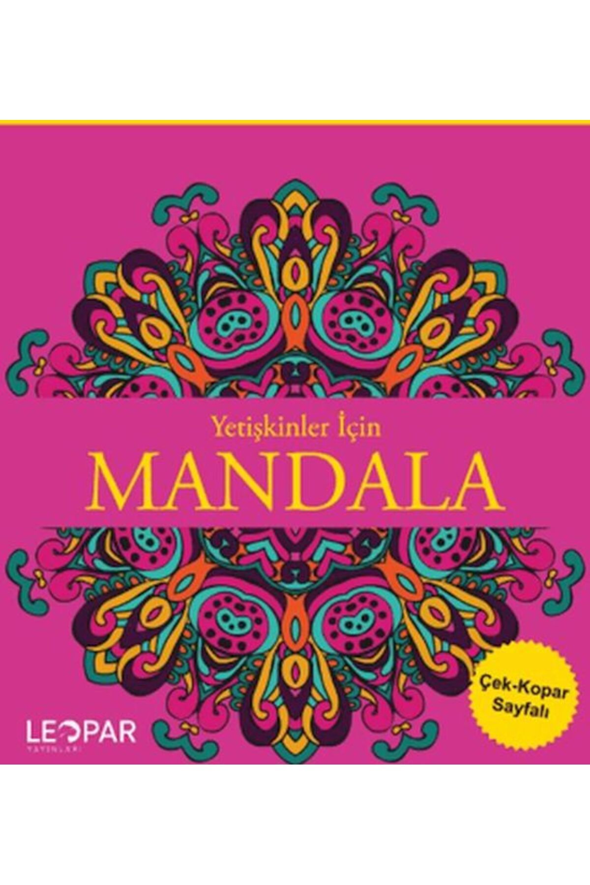 Destek Yayınları Yetişkinler İçin Mandala Pembe