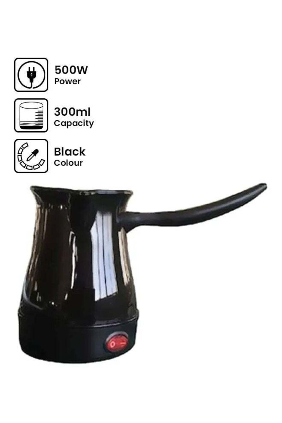 ماكينة صنع القهوة 300 مل 300.0 مل 500.0 وات DLC-38103 أسود