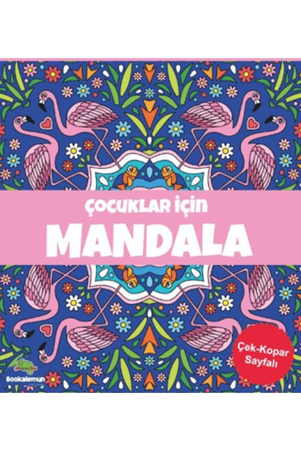 bookalemun yayınevi Çocuklar İçin Mandala Lacivert