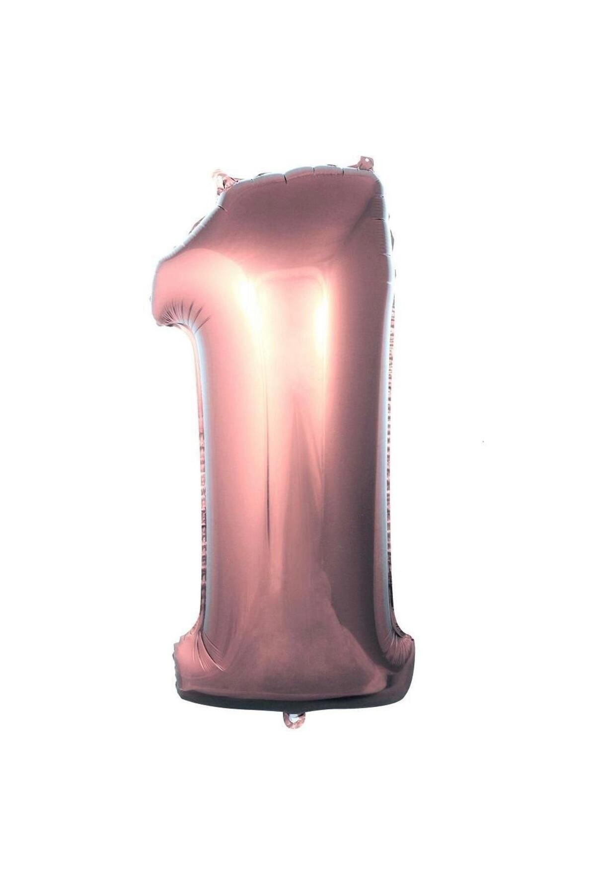 MİNAY 1 RAKAM FOLYO BALON ROSEGOLD RENK 40" 100cm