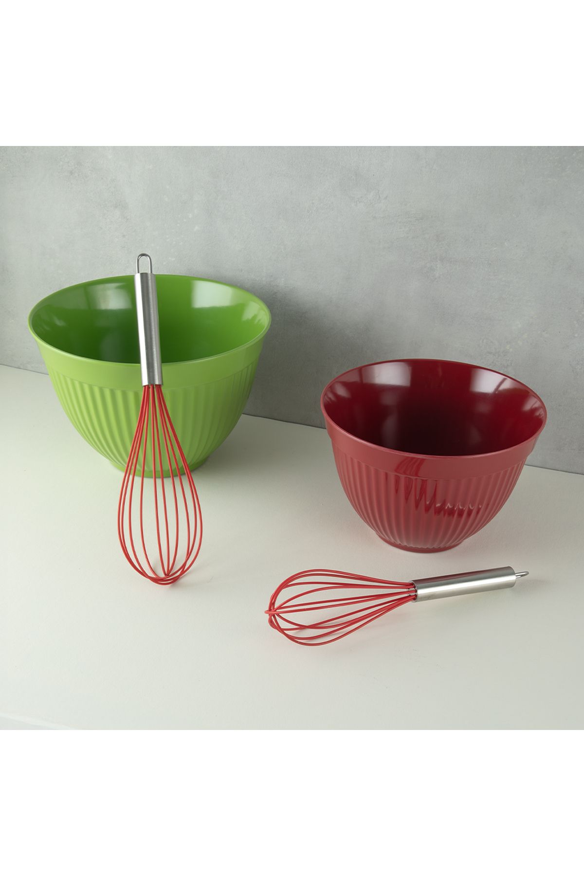 Aryıldız Dailytools 2 Parça Çırpıcı Set Kırmızı