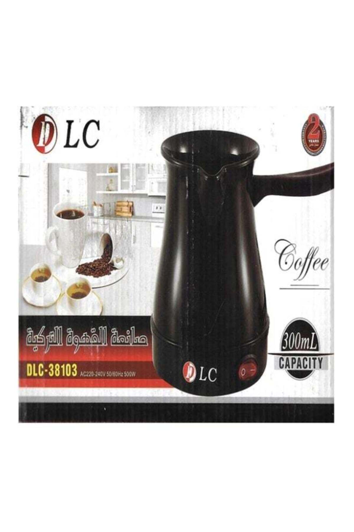 ماكينة صنع القهوة 300 مل 300.0 مل 500.0 وات DLC-38103 أسود