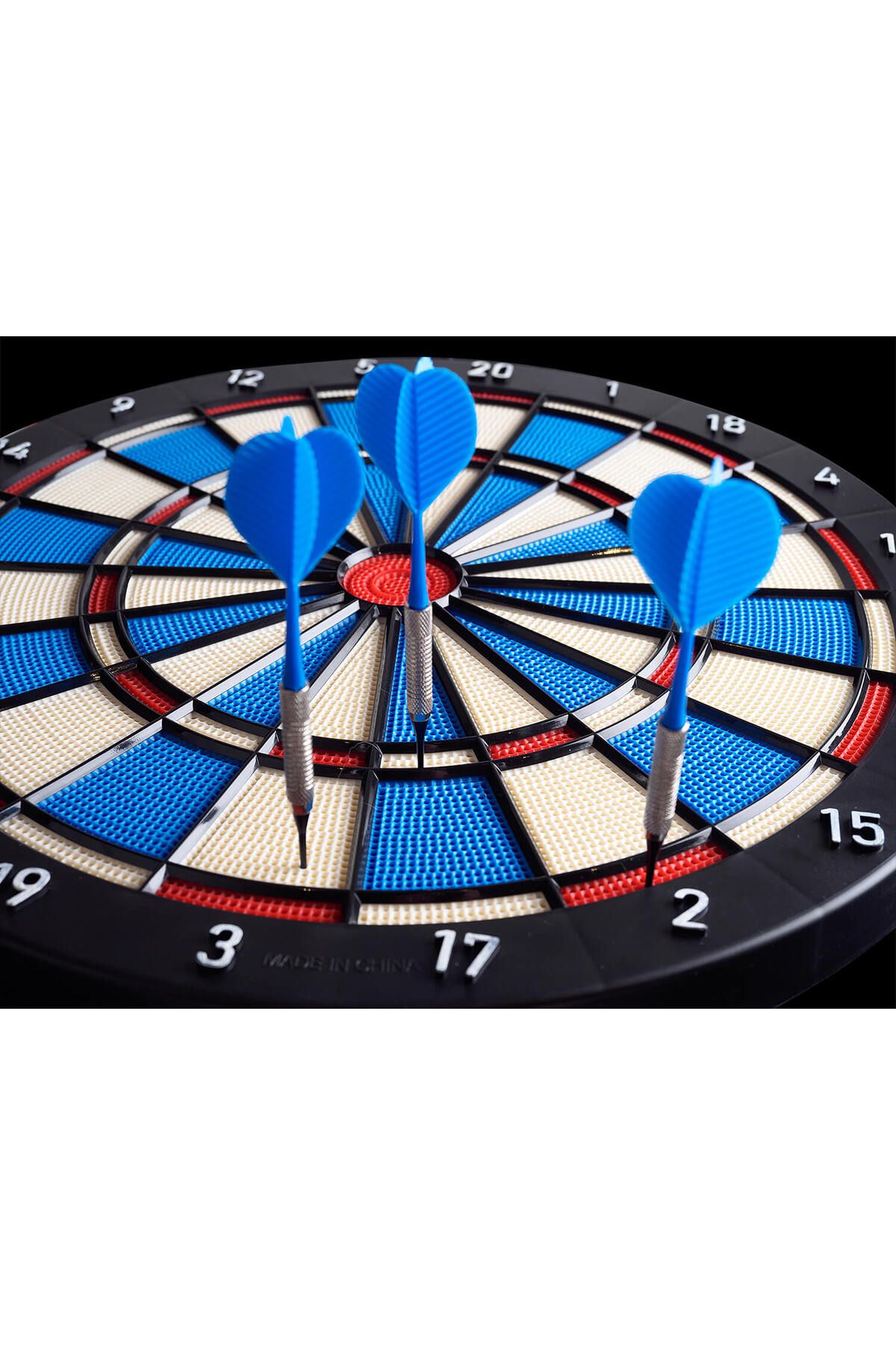 ACTION ONE-2-in-1 darts game with a playing surface for magnetic darts and one for tipped darts, diameter 40 cm 7