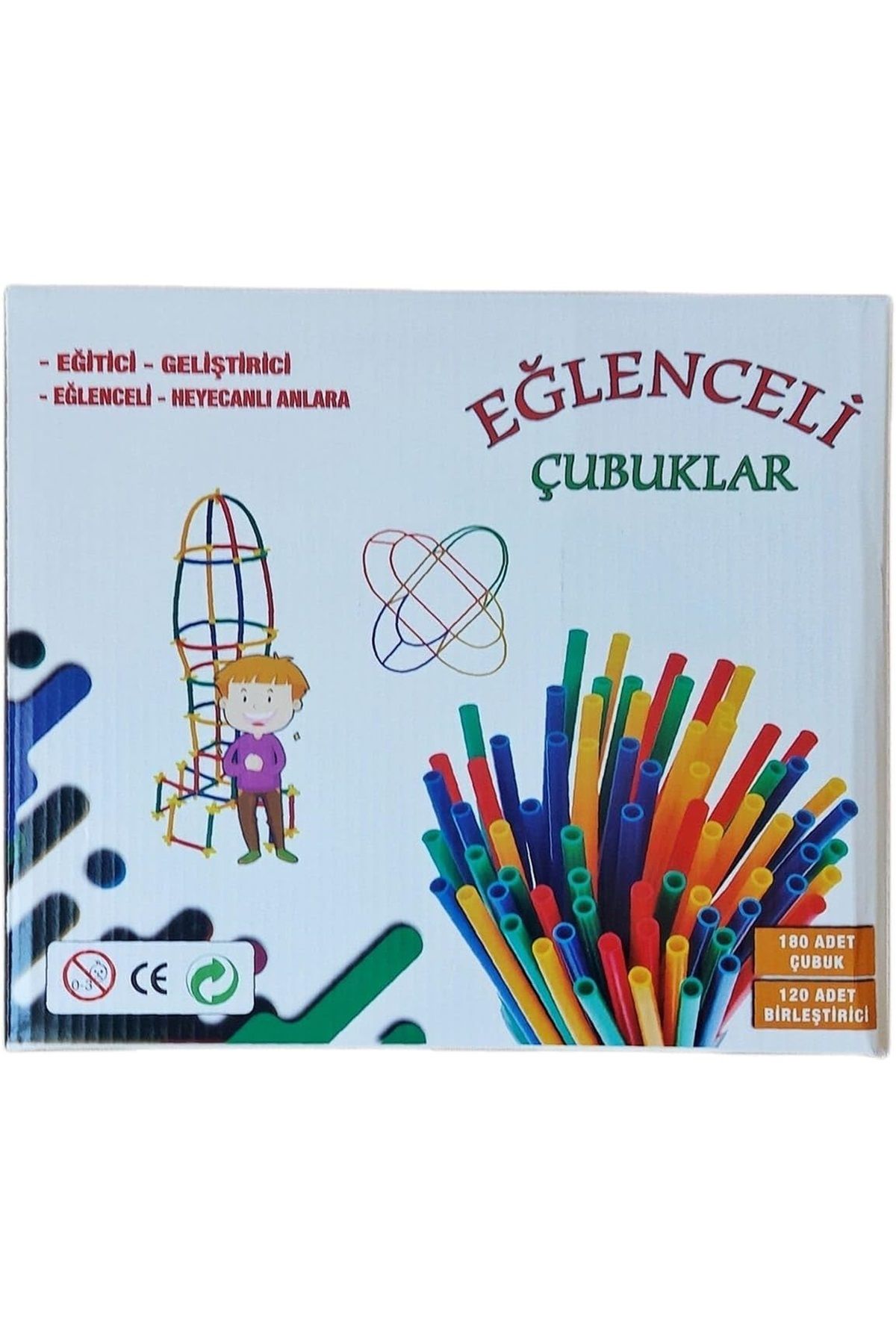 HarmonySpor Eğlenceli Bambu Çubuklar 300 Parça