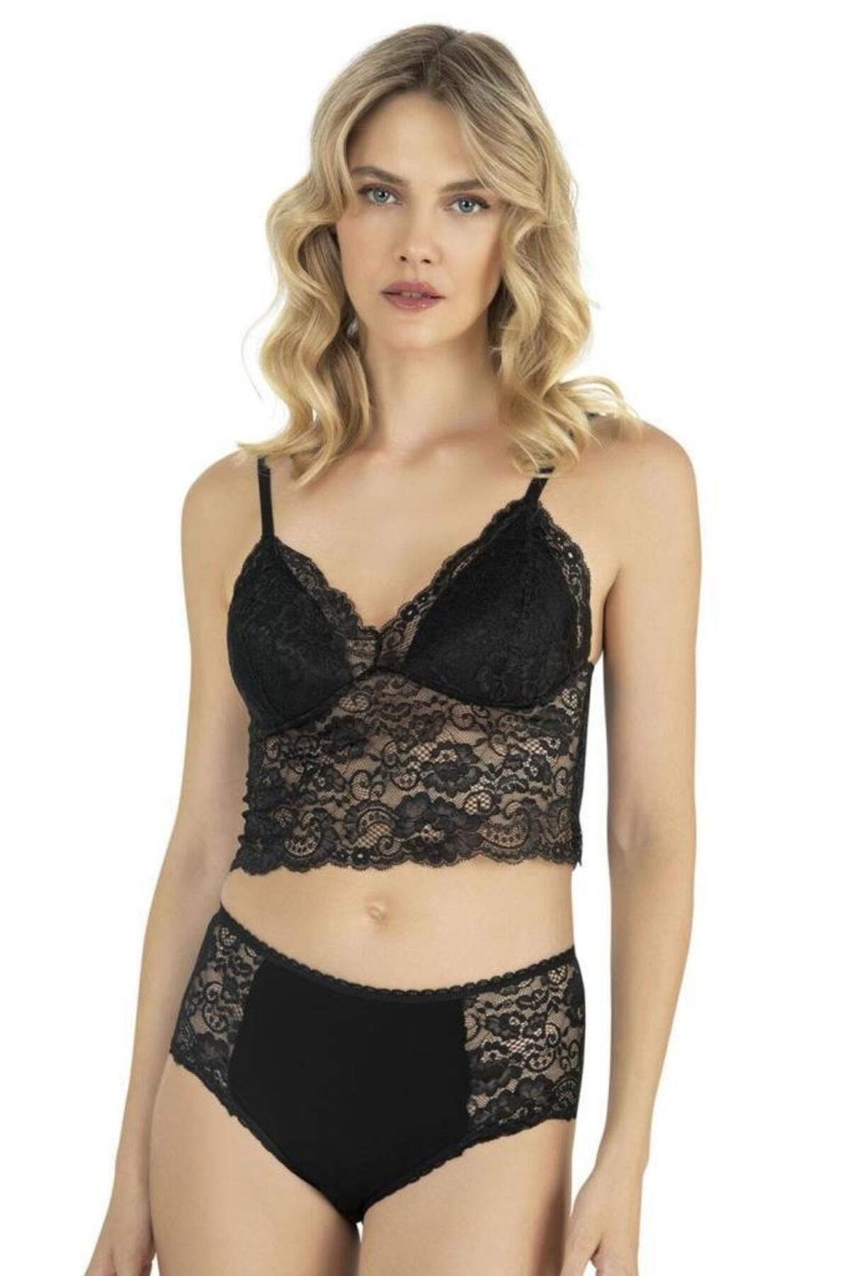 Fabony Dantelli Bralet Sütyen Külot Takımı 1300