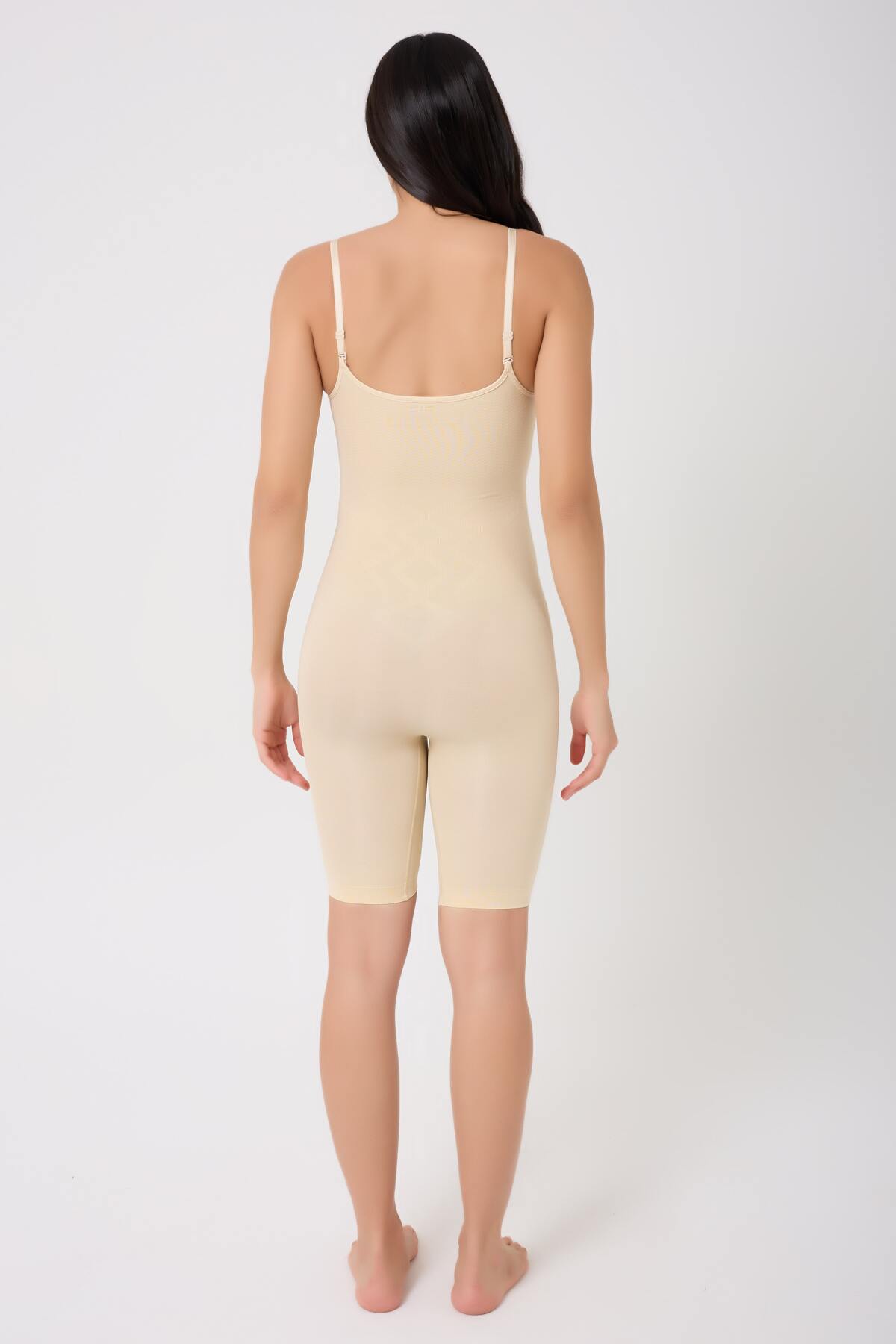 MODAGO Tam Boy Body Korse Şekillendirici Seamless Yüksek Bel Kadın Korse görsel 2