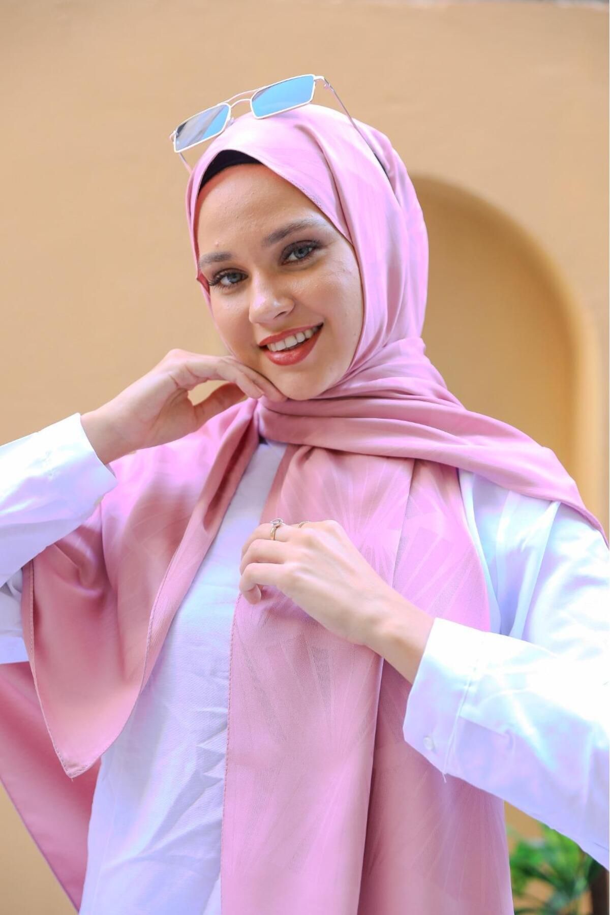 Viola DESENLİ JAKARLI ŞAL
