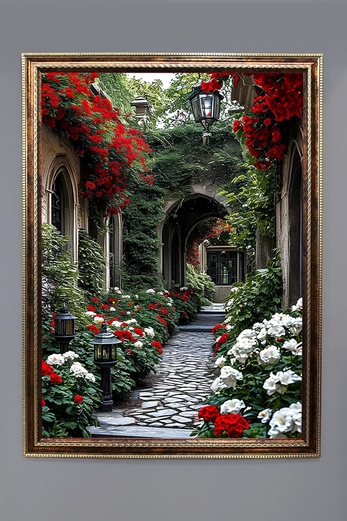 Doruklar Home Collection Doğa ve Manzara Desenli Çerçeveli Duvar Tablosu 50x70cm SERENE14