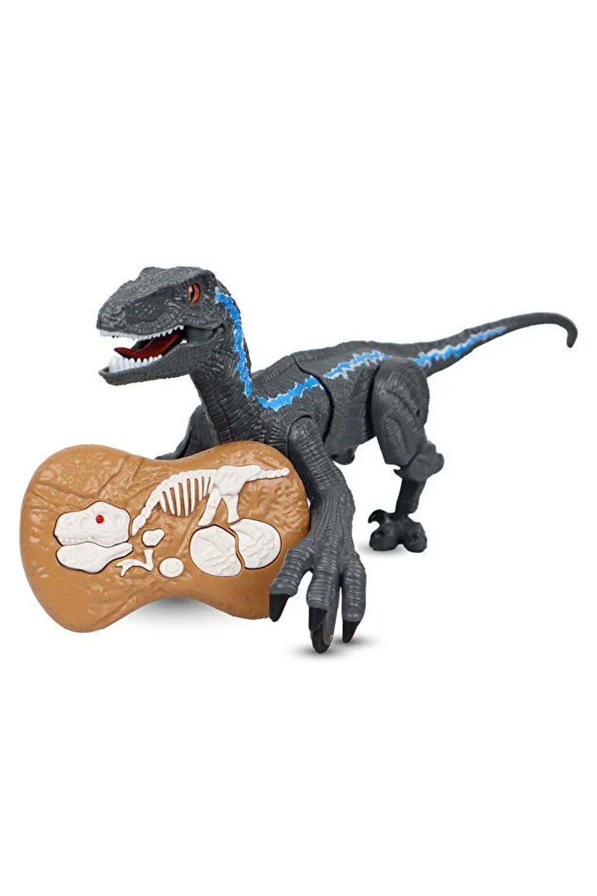 PopŞeker Uzaktan Kumandalı Velociraptor: Sesli, Yürüyen ve Tamamen Kontrolünüzde!