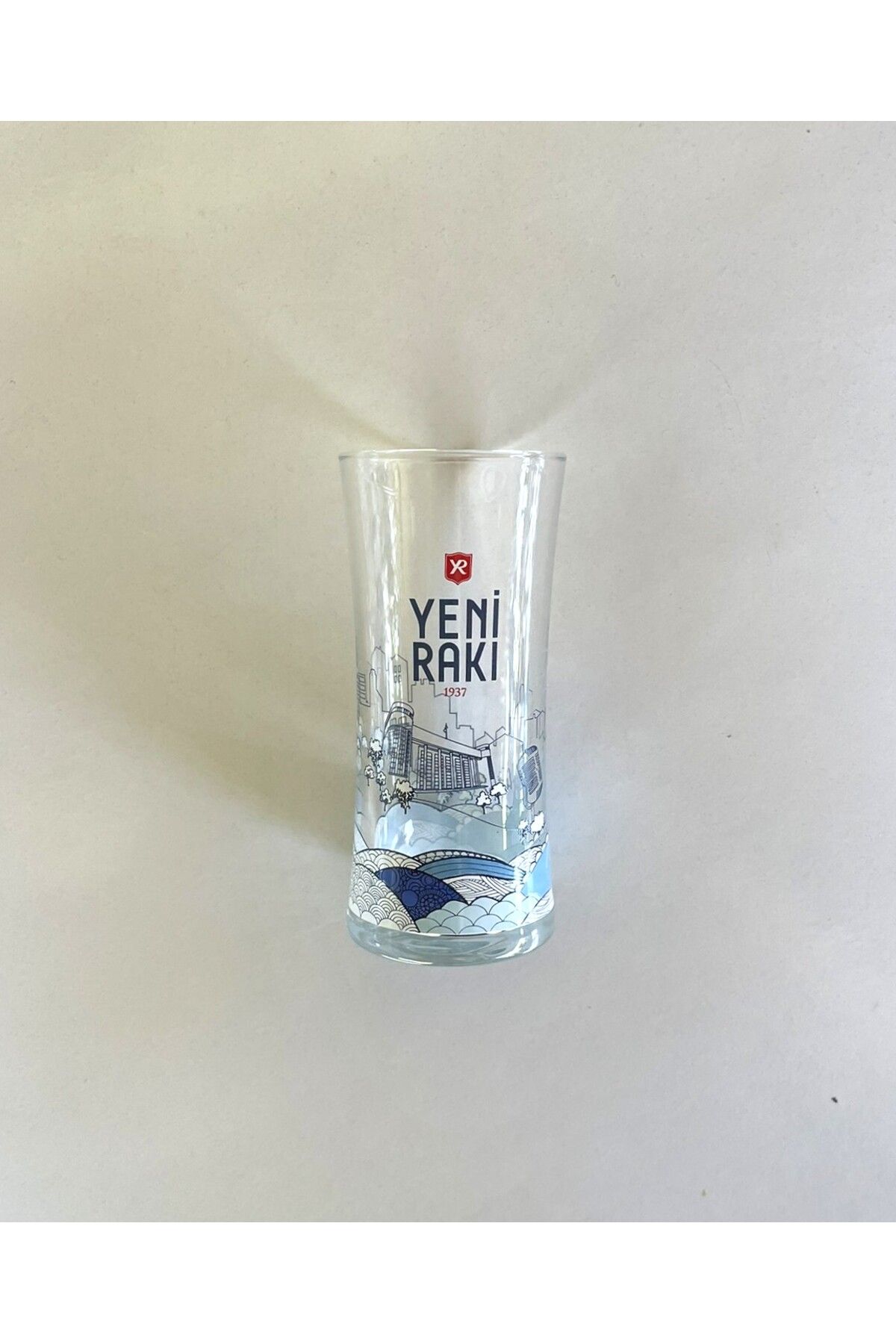SANAT TACİRİ 1 ADET ASPENDOS RAKI BARDAĞI ŞEHİR SERİSİ RAKI BARAĞI