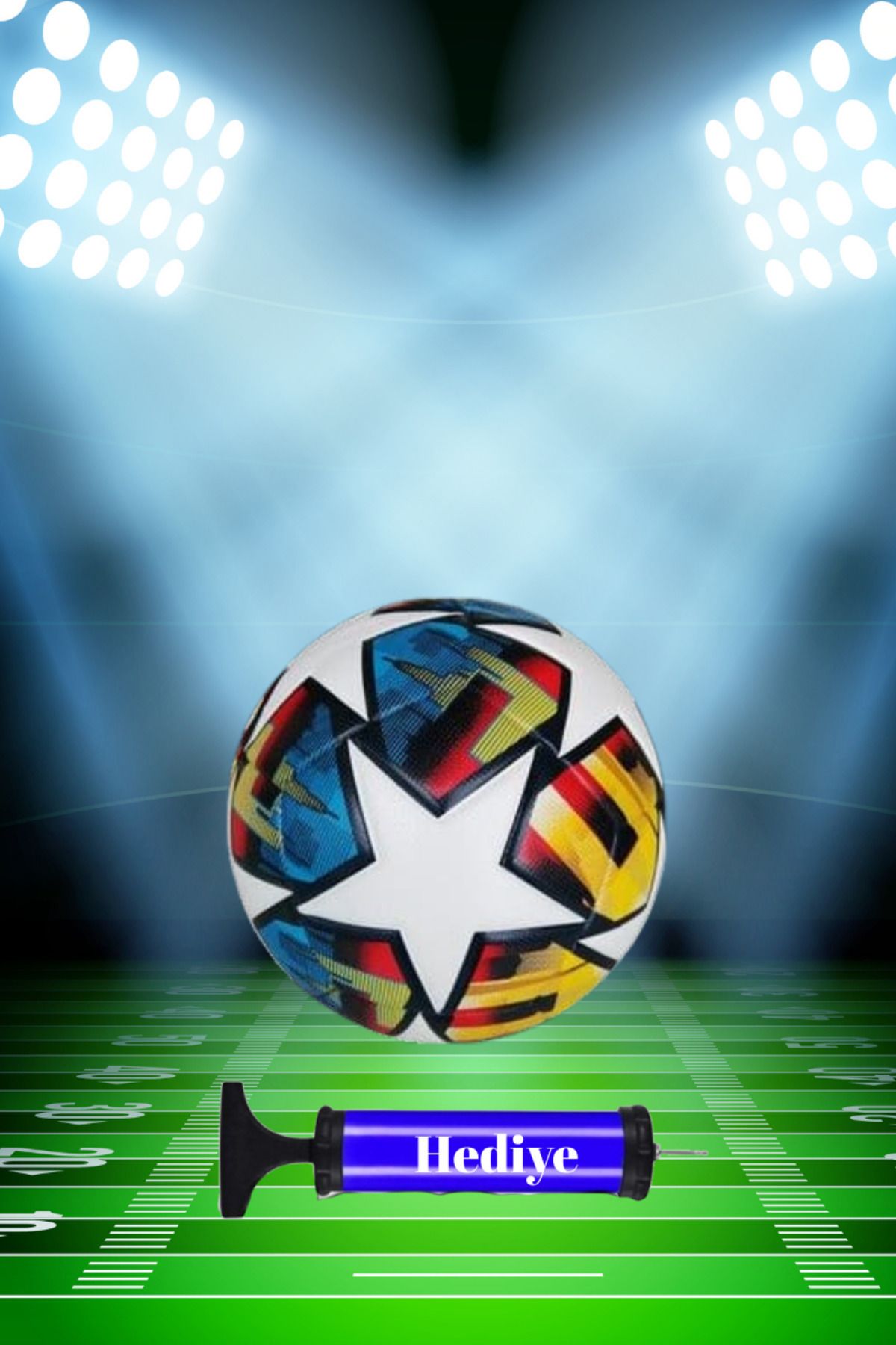 starex UEFA Avrupa şampiyonlar ligi profesyonel maç topu pompa hediyeli