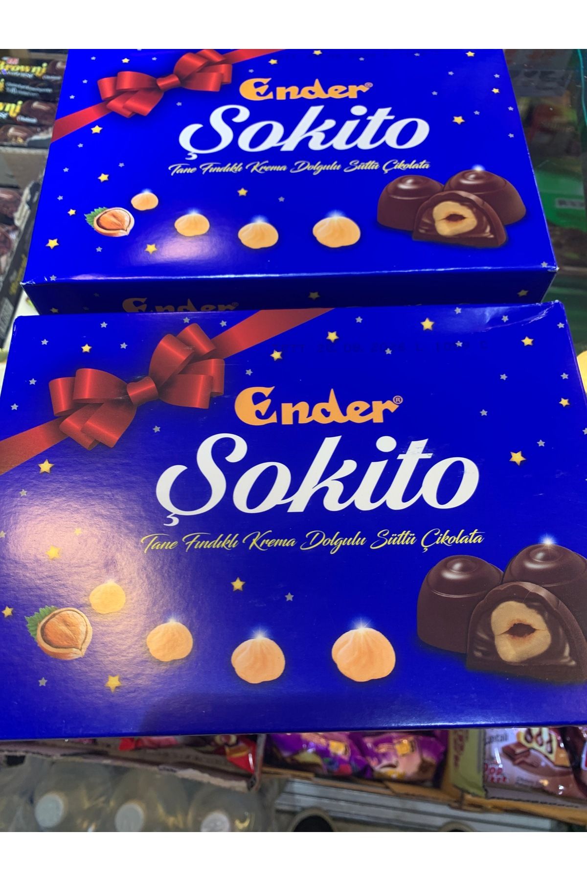 Ender şokito tane fındık krema sütlü çikolata