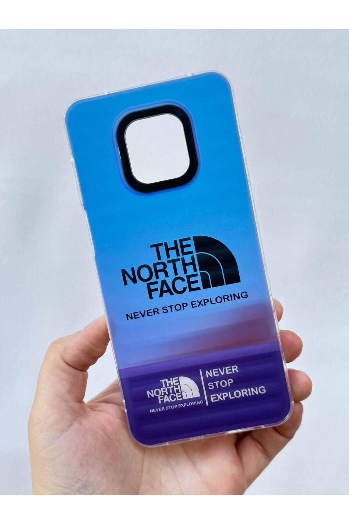 Vip Case RM NOTE 9 PRO Hologramlı Renk Değiştiren Kamera Çıkıntılı Trend Marka Tasarım Label Kılıf