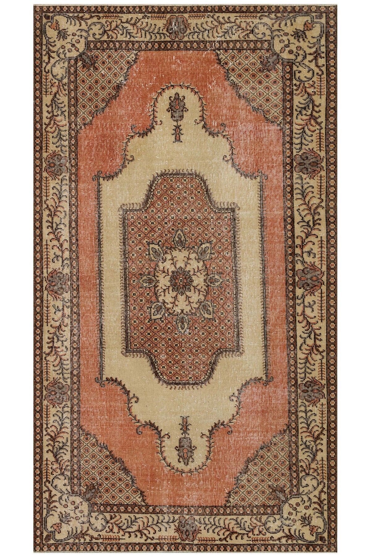 Sempati halı Pastoral Desenli Halı 144x250 cm 9255