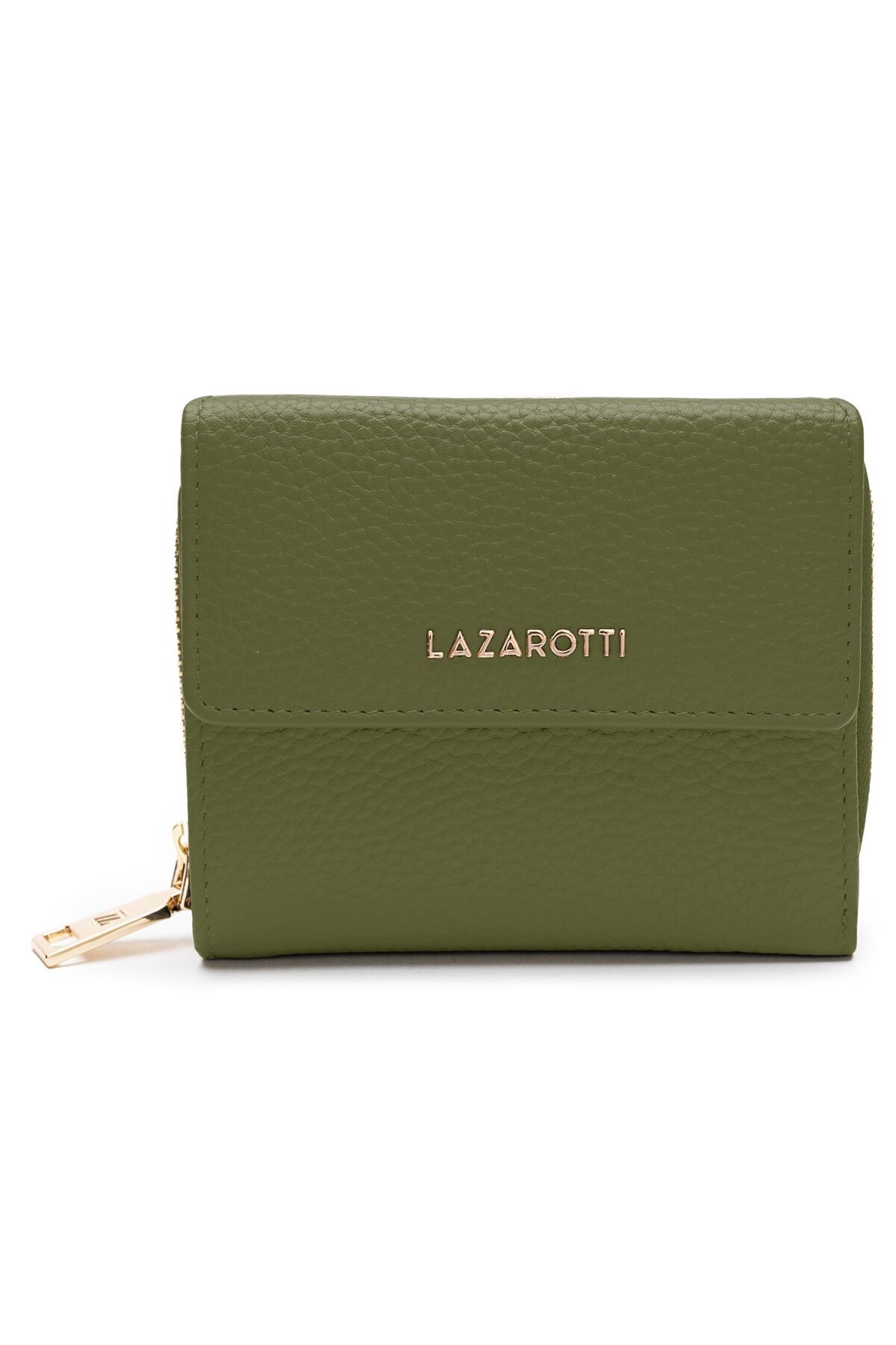 Lazarotti-Bologna Leather Wallet Leather 12 cm 1