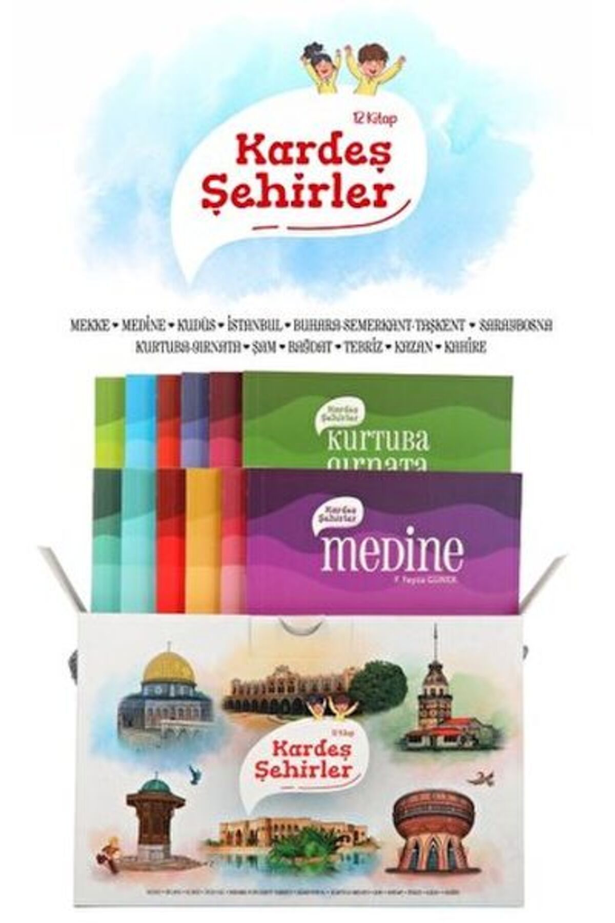 Destek Yayınları Kardeş Şehirler 12 Kitap Set