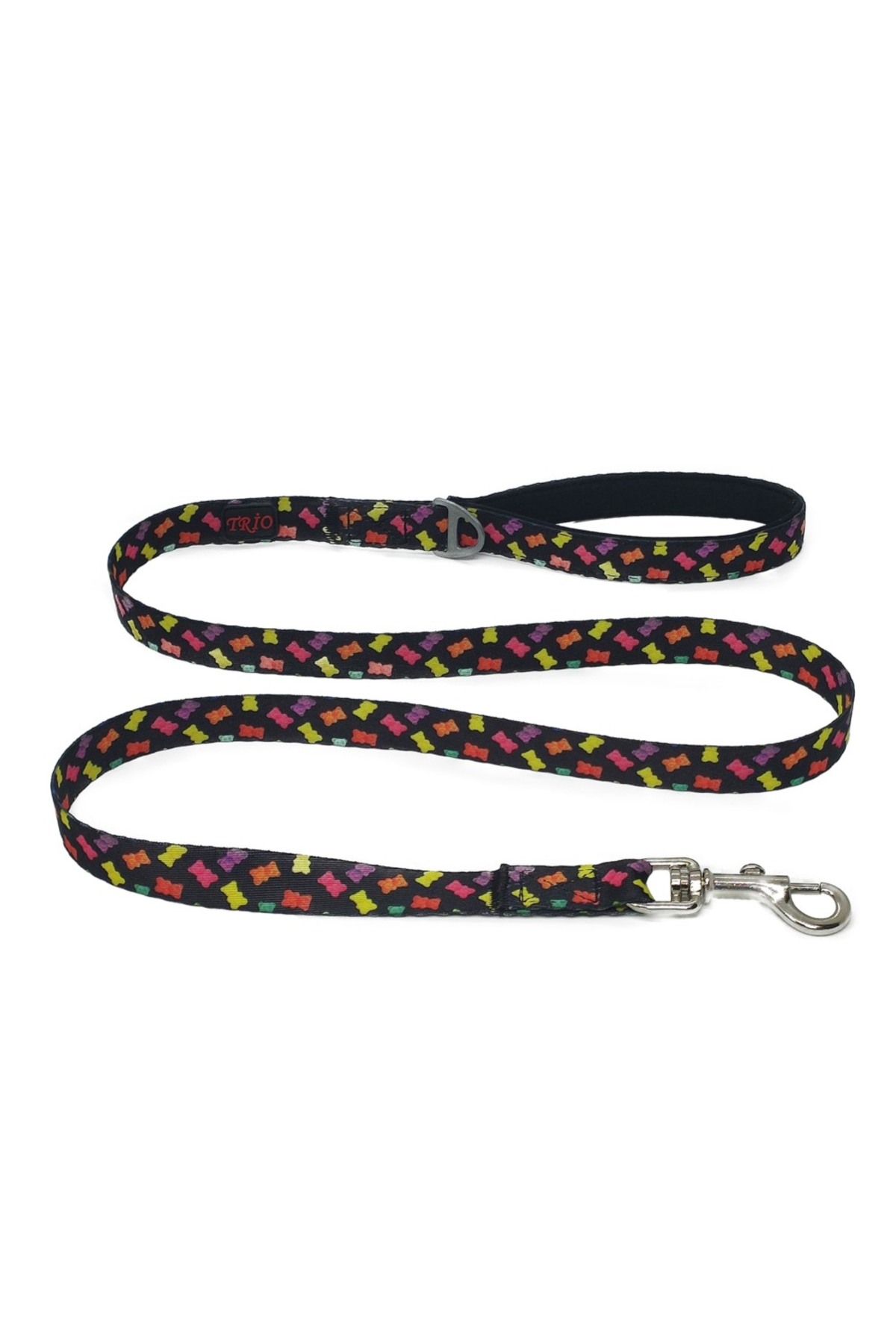 Trio Baskılı Kedi Köpek Sevk & Gezdirme Kayışı Uzatma Tasması