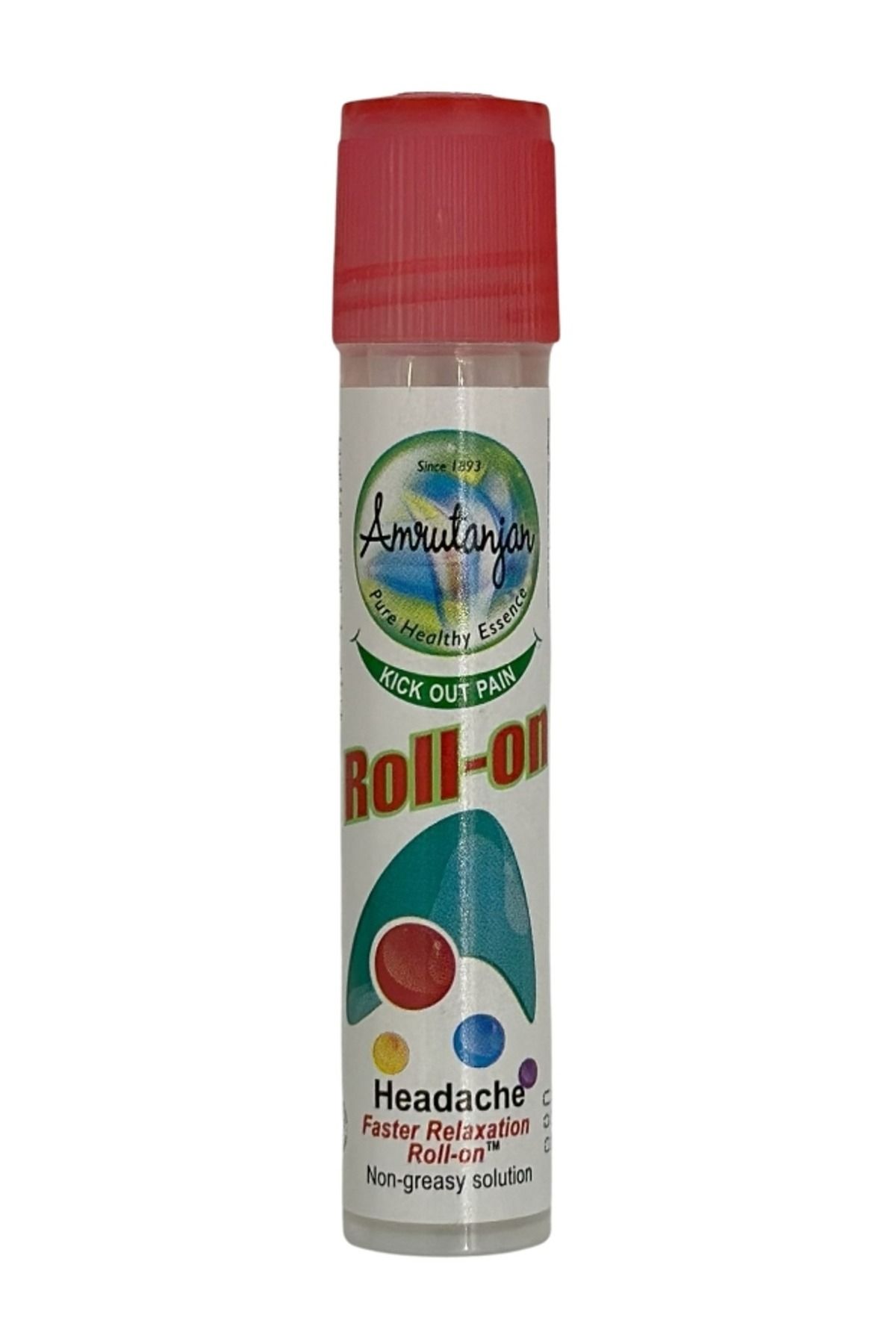 Amrutanjan-Headache Faster Relaxation Roll-On 10ml 1