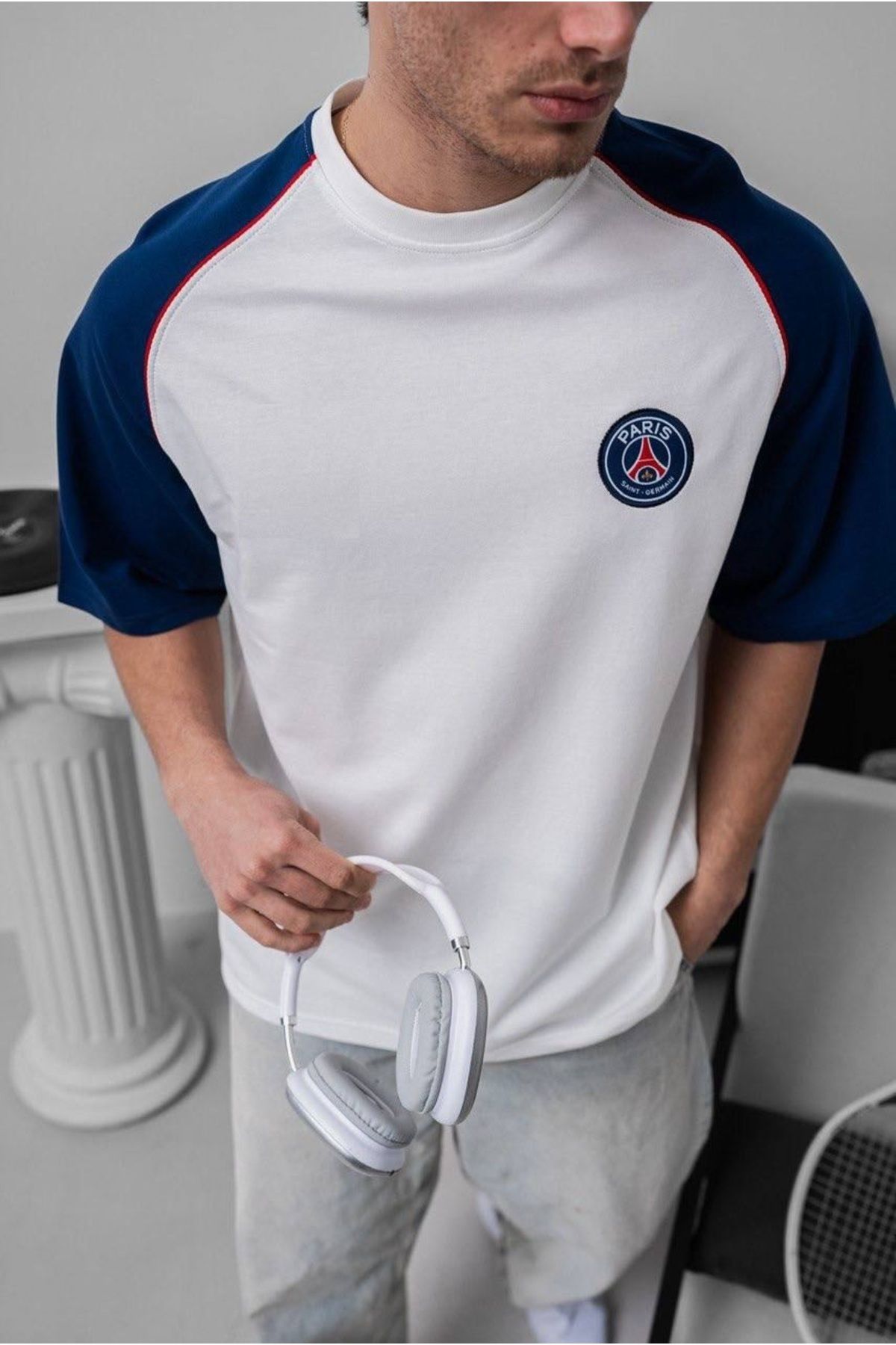 SENTİNEL WEAR PSG NAKIŞLI PREMIUM OVERSIZE T-SHIRT
