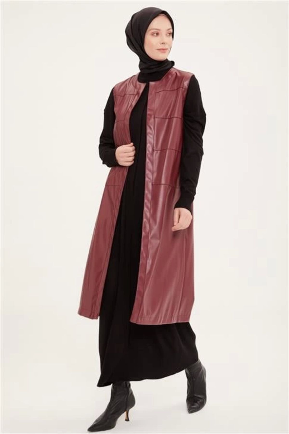 aradimtaradim Armine Yelek 22Kd3303 Bordo